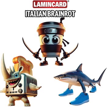 As company Italian Brainrot Lamnicard Collective Cards for 3+ 1013-00596 8056126060000