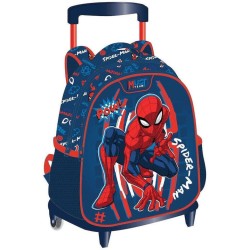 Diakakis imports Must Trolley 2 Main Compartments 27X10x31cm Spiderman Pow!  000508567 5205698751424