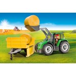 playmobil - tractor with trailer 9317 4008789093172