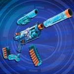 Hasbro Nerf Loadout Frostfusion Blaster and 30 N1 Darts G3157 5010996361264