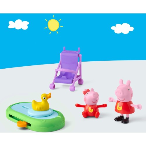 Hasbro Peppa Pig Peppa and Evies Park Fun Playset F2189 / G0528 5010996327635