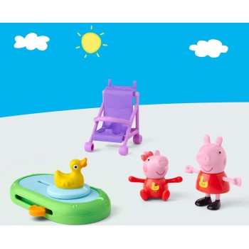 Hasbro Peppa Pig Peppa and Evies Park Fun Playset F2189 / G0528 5010996327635