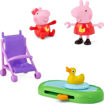 Hasbro Peppa Pig Peppa and Evies Park Fun Playset F2189 / G0528 5010996327635