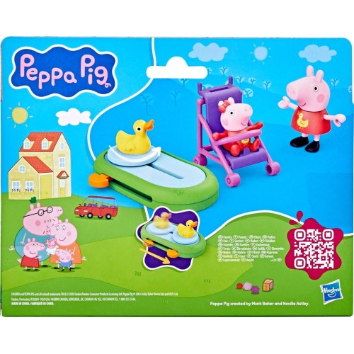Hasbro Peppa Pig Peppa and Evies Park Fun Playset F2189 / G0528 5010996327635