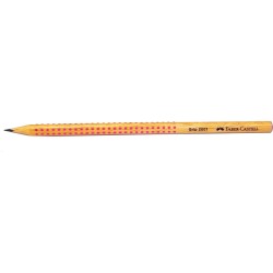 Faber-Castell Faber -castell Peny Grip 2001 HB Natural Wood - Pink 217052 4005402170524