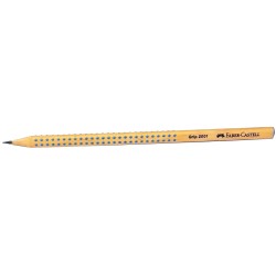 Faber-Castell 2001 Grip Μολύβι HB Φυσικό Ξύλο Μπλε 217051 4005402170517