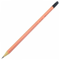Faber-Castell Faber -castell Pencil Grip 2001 HB With Goma - Coral 100-180-445 4005400427576