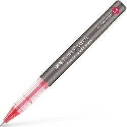 Faber-Castell Faber -castell Free Ink Needle pen - 0.5 mm, red 348603 4005403486037
