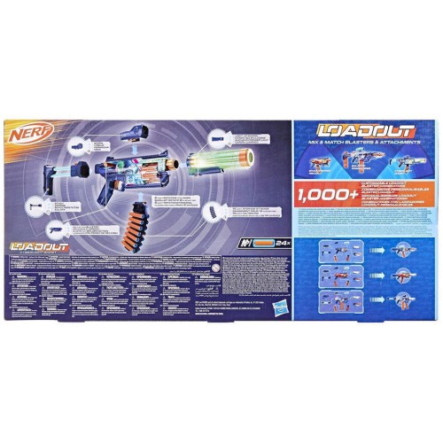 Hasbro Nerf Εκτοξευτης Loadout Cyberlight Ghost G1824 5010996347152