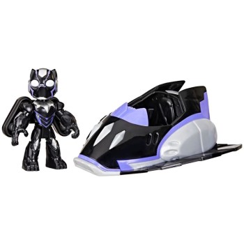 Hasbro Marvel Avengers Marvel Iron Man And His Awesome Friends Οχημα Black Panther Με Φιγουρα G1257 / G1774 5010996313249