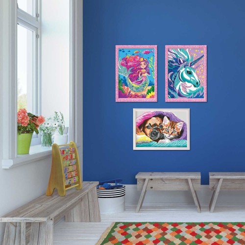 As company Happi Hobbi Happihobbi Paint and Frame Paint by Numbers Fairytale Unicorn Για Ηλικίες 8+ Χρονών 1038-41042 5203068410