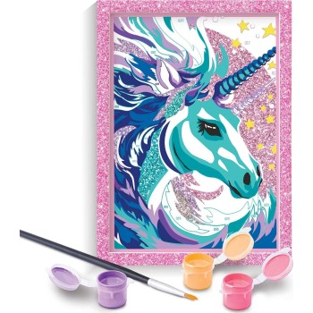 As company Happi Hobbi Happihobbi Paint And Frame Paint By Numbers Fairytale Unicorn For Ages 8+ 1038-41042 5203068410421