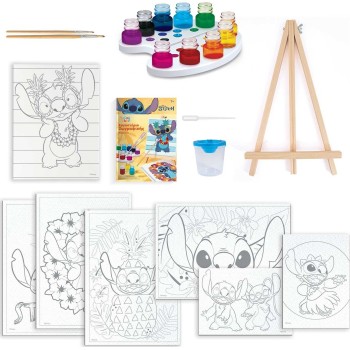 As company Happi Hobbi Happihobbi Εργαστήριο Ζωγραφικής Disney Stitch Χρώματα Ακουαρέλας Για 7+ Χρονών 1038-11048 5203068110482