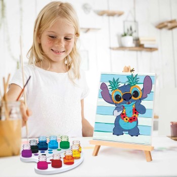 As company Happi Hobbi Happihobbi Εργαστήριο Ζωγραφικής Disney Stitch Χρώματα Ακουαρέλας Για 7+ Χρονών 1038-11048 5203068110482