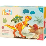 As company Happi Hobbi Happihobbi Dinosaurs 45 Educational Paper Magnets for 4+ Years 1029-64082 5203068640828