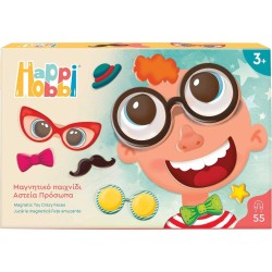 As company Happi Hobbi Happihobbi Αστεία Πρόσωπα 55 Εκπαιδευτικοί Χάρτινοι Μαγνήτες Για 3+ Χρονών 1029-64079 5203068640798