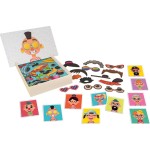 As company Happi Hobbi Happihobbi Funny Faces 55 Educational Paper Magnets for 3+ Years 1029-64079 5203068640798