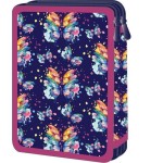 Diakakis imports Double Pencil Case 15X5X21 Must Team - Butterfly  000586319 5205698732751