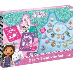 Gabbys Dollhouse totum gabby 2 in 1 spray pens and charm bracelets TT420397 8714274420397