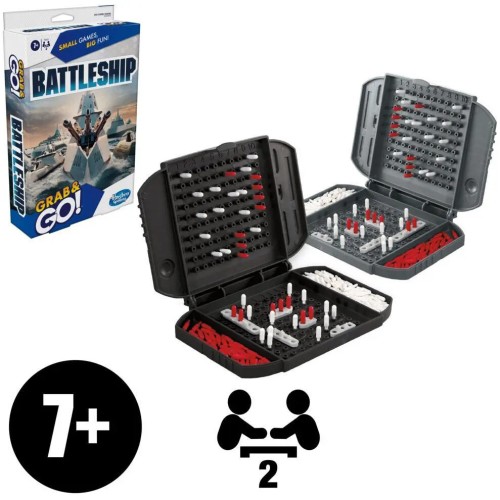 Hasbro Επιτραπεζιο Παιχνιδι Battleship Grab and go F8252 5010996163356