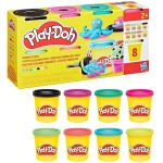 Hasbro Play-Doh Σετ 8 Βαζακια Vibrant G0513 / G0692 5010996287809