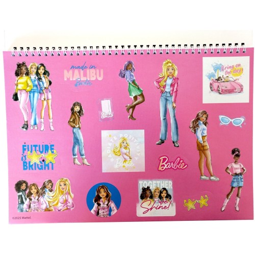 GIM  Μπλοκ Ζωγραφικής 23X33 40Φ+Stic.Barbie Paints 349-89416 5204549170827