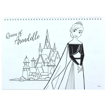 GIM Disney Frozen  Μπλοκ Ζωγραφικής 23X33 40Φ+Stic.Frozen Idyllic 341-72416 5204549170896