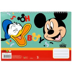 GIM Disney Mickey Mouse  Μπλοκ Ζωγραφικής 23X33 40Φ+Stic.Mickey Cook And Dine 340-91416 5204549170964