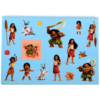 Disney Gim Bloc. Stic.Vaiana Wave 331-57416 5204549171282
