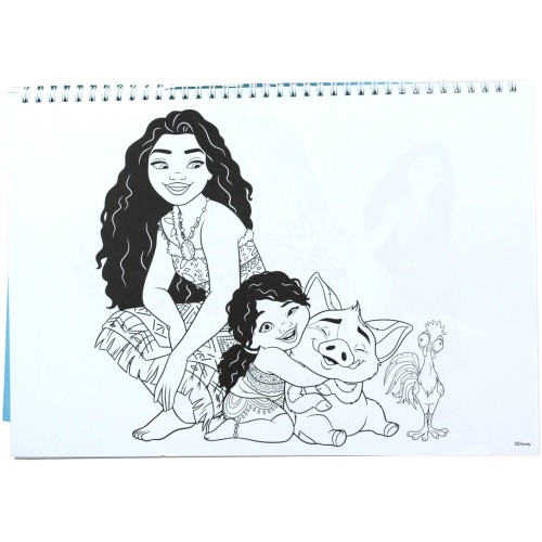Disney Gim Bloc. Stic.Vaiana Wave 331-57416 5204549171282
