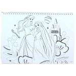 GIM Disney Princess  Μπλοκ Ζωγραφικής 23X33 40Φ+Stic.Princess Create Your World 331-56416 5204549171060