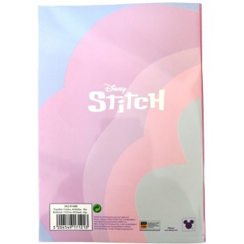 GIM Notebook 17x25cm Stitch Gen-z 342-01400 5204549171213
