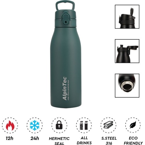 AlpinTec Heater Fillow 2 600Ml Blackish Green TH-601-BGN 4891321283830
