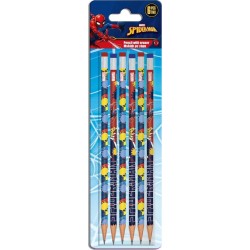 Diakakis imports Pencil With Eraser In Blister Spiderman 6Tem 000508550 5205698744402