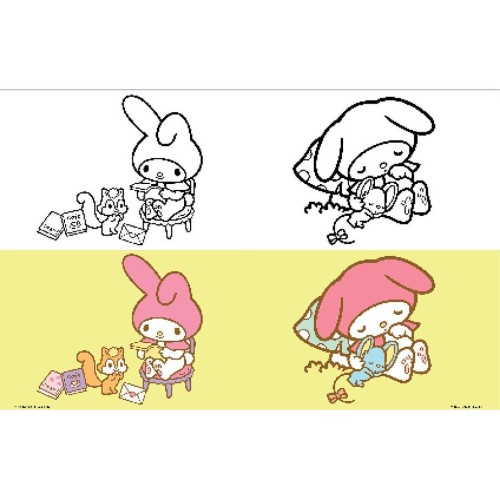 Diakakis imports Hello Kitty Τετράδιο Καρφίτσα My Melody 17X25 Εκ. 40 Φύλλα - 1 Τμχ 000490139 5205698747717