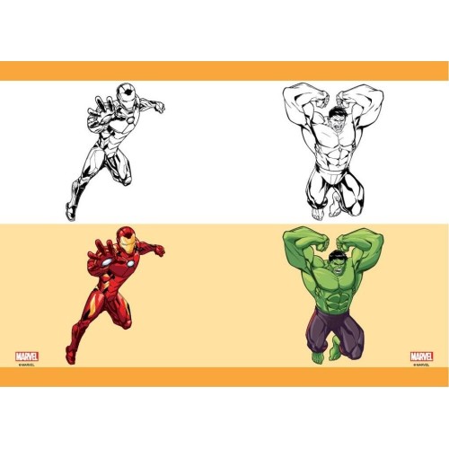 Diakakis imports Marvel Avengers FIRST CARFS 17X25 AVENGERS 40F 2 000506303 5205698747656
