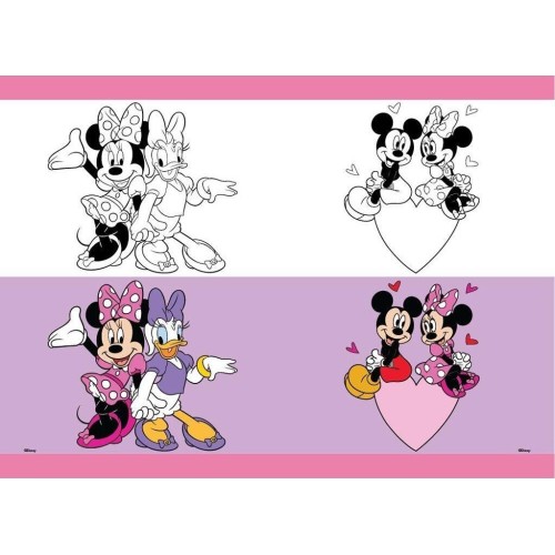 Diakakis imports Disney Minnie Mouse Τετράδιο Καρφίτσα  Minnie Mouse 17X25 Εκ. 40 Φύλλα - 1 Τμχ 000564979 5205698747595