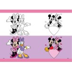 Diakakis imports Disney Minnie Mouse Τετράδιο Καρφίτσα  Minnie Mouse 17X25 Εκ. 40 Φύλλα - 1 Τμχ 000564979 5205698747595