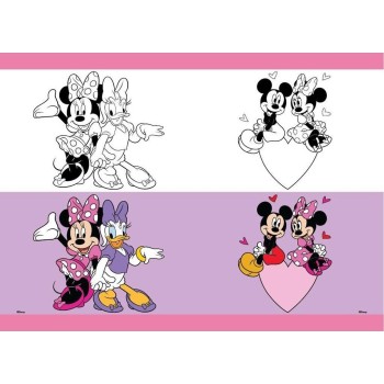 Diakakis imports Disney Minnie Mouse Τετράδιο Καρφίτσα  Minnie Mouse 17X25 Εκ. 40 Φύλλα - 1 Τμχ 000564979 5205698747595