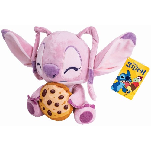 As company Disney Stitch Χνουδωτό Disney Angel Με Μπισκότο 25Εκ 1607-01734 5203068017347