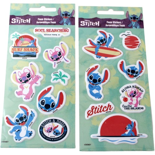 GIM Disney Stitch Αυτοκόλλητα Foam Stitch 771-30038 5204549166851