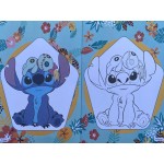Diakakis imports Disney Stitch Painting Block A4 32 Paintings Lilo & Stitch - 1 Pc 000565313 8716745025391