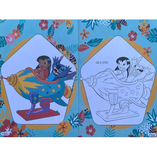 Diakakis imports Disney Stitch Painting Block A4 32 Paintings Lilo & Stitch - 1 Pc 000565313 8716745025391