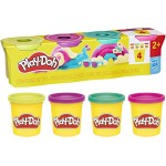 Hasbro Play-Doh Vibrant 4 Pack G0512 / G0689 5010996293398