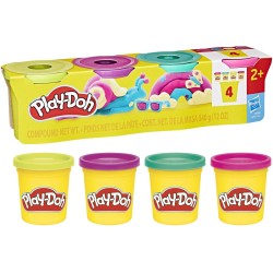 Hasbro Play-Doh Vibrant 4 Pack G0512 / G0689 5010996293398