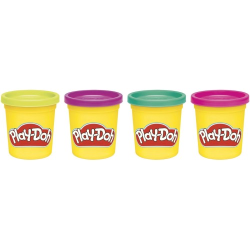 Hasbro Play-Doh Vibrant 4 Pack G0512 / G0689 5010996293398