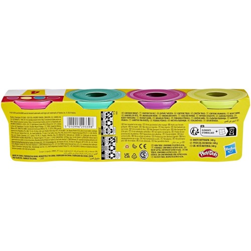 Hasbro Play-Doh Vibrant 4 Pack G0512 / G0689 5010996293398