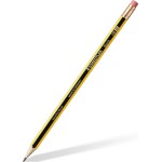 STAEDTLER 122-2BK3DA Noris Graphite Pencil - HB  ( 3 Μολύβια Με Γόμα) 122-2BK3DA 4007817122006