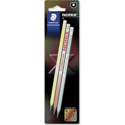 Μολύβια Σχεδίου Staedtler HB - Για Σκίτσο Και Γραφή - Norix - (3 Μολύβια HB) 181-HBBK3 4007817169179