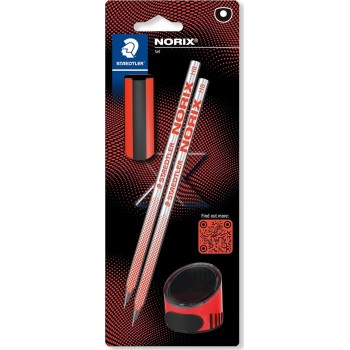 staedtler hb drawing pencils - for sketching and writing - norix - includes 181 SBK2-2 4007817169193